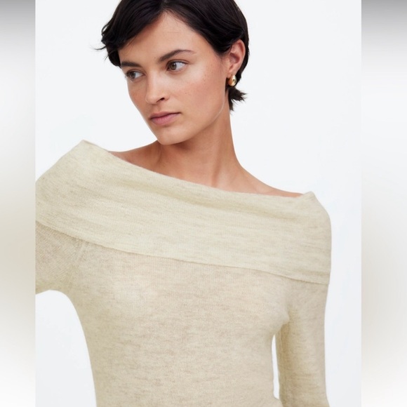 Madewell Off The Shoulder Sweater - Picture 2 of 6
